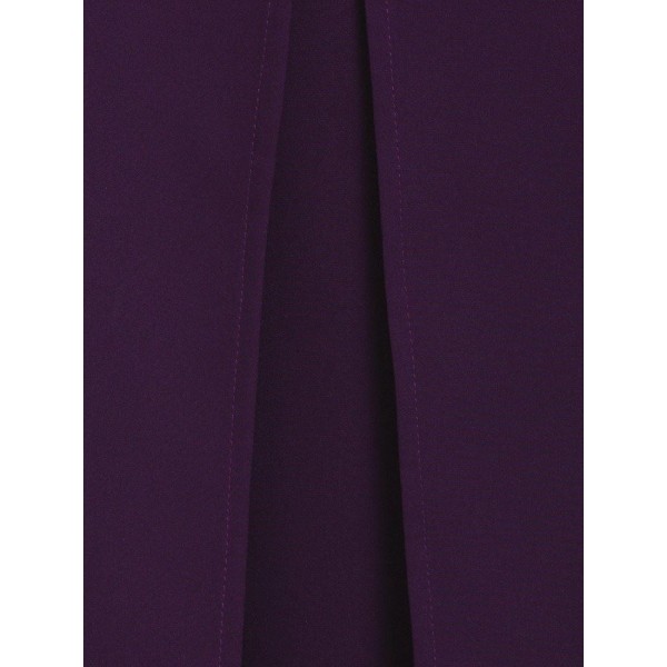 Plus Size Wide Legs Split Women's Jumpsuit